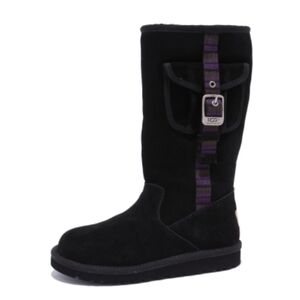 Rare UGG Retro Cargo Pocket Tall Boot in Black Size 6